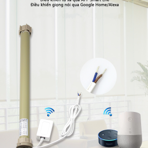 Động cơ rèm thông minh điều khiển từ xa (rèm dọc) CRT-B1 Wifi SmartLife