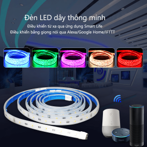 Đèn led dây RGB 3m điều khiển thông minh LED-SS6